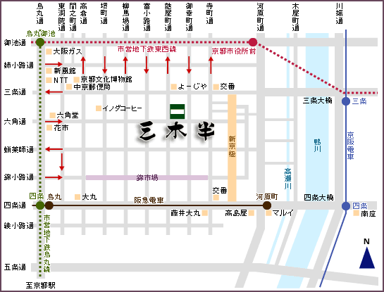 三木半地図